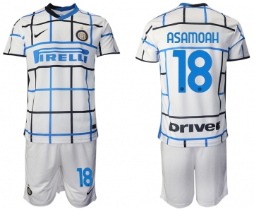 Men 2020-2021 club Inter milan away 18 white Soccer Jerseys