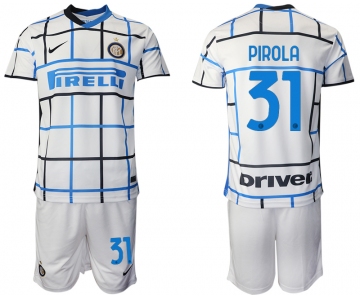 Men 2020-2021 club Inter milan away 31 white Soccer Jerseys1