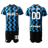 Men 2020-2021 club Inter milan home customized blue Soccer Jerseys