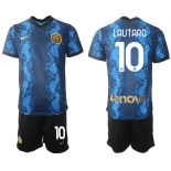 Men 2021-2022 Club Inter Milan home blue 10 Nike Soccer Jersey