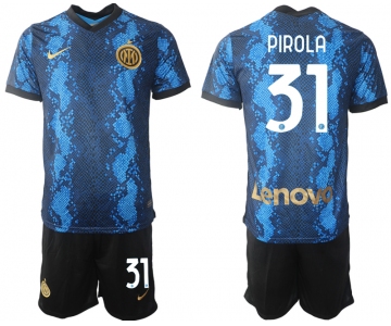 Men 2021-2022 Club Inter Milan home blue 31 Nike Soccer Jersey