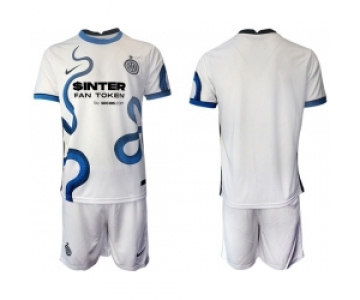 Men Inter Milan Soccer White Jersey