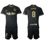 Men 2020-2021 club Barcelona away 8 black Soccer Jerseys1