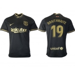 Men 2020-2021 club Barcelona away aaa version 19 black Soccer Jerseys