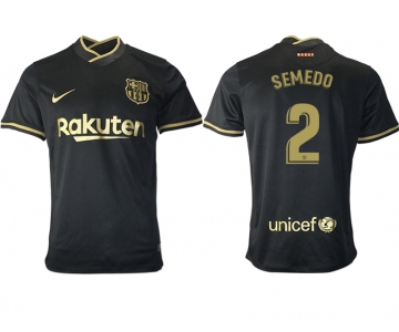 Men 2020-2021 club Barcelona away aaa version 2 black Soccer Jerseys