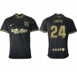 Men 2020-2021 club Barcelona away aaa version 24 black Soccer Jerseys