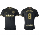 Men 2020-2021 club Barcelona away aaa version 8 black Soccer Jerseys1