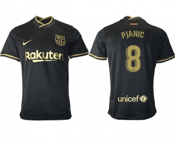 Men 2020-2021 club Barcelona away aaa version 8 black Soccer Jerseys