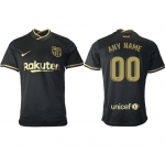 Men 2020-2021 club Barcelona away aaa version customized black Soccer Jerseys