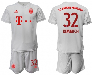 Men 2020-2021 club Bayern Munich away 32 white goalkeeper Soccer Jerseys