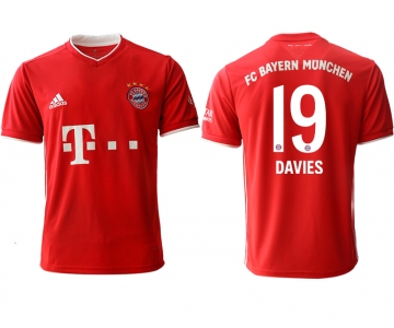 Men 2020-2021 club Bayern Munich home aaa version 19 red Soccer Jerseys