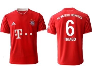 Men 2020-2021 club Bayern Munich home aaa version 6 red Soccer Jerseys
