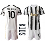 Youth 2020-2021 club Juventus home 10 white Soccer Jerseys1