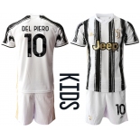 Youth 2020-2021 club Juventus home 10 white Soccer Jerseys1