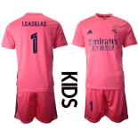 Youth 2020-2021 club Real Madrid away 1 pink Soccer Jerseys