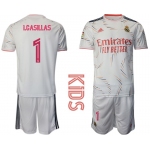 Youth 2021-2022 Club Real Madrid home white 1 Adidas Soccer Jerseys