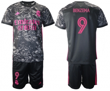 2021 Men Real Madrid away 9 soccer jerseys