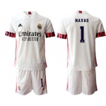 Men 2020-2021 club Real Madrid home 1 white Soccer Jerseys2