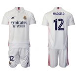 Men 2020-2021 club Real Madrid home 12 white Soccer Jerseys