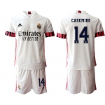 Men 2020-2021 club Real Madrid home 14 white Soccer Jerseys1