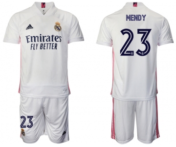 Men 2020-2021 club Real Madrid home 23 white Soccer Jerseys