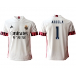 Men 2020-2021 club Real Madrid home aaa version 1 white Soccer Jerseys