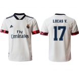 Men 2020-2021 club Real Madrid home aaa version 17 white Soccer Jerseys2