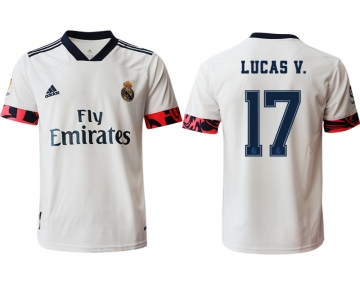 Men 2020-2021 club Real Madrid home aaa version 17 white Soccer Jerseys2