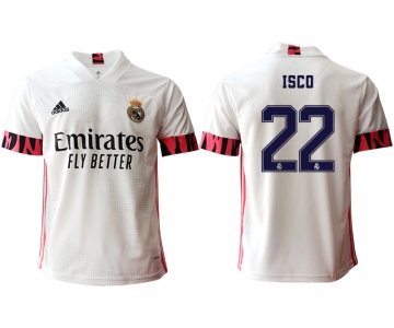 Men 2020-2021 club Real Madrid home aaa version 22 white Soccer Jerseys1