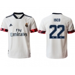 Men 2020-2021 club Real Madrid home aaa version 22 white Soccer Jerseys2