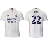 Men 2020-2021 club Real Madrid home aaa version 22 white Soccer Jerseys