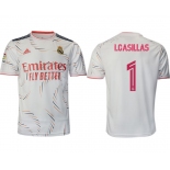 Men 2021-2022 Club Real Madrid home aaa version white 1 Adidas Soccer Jerseys