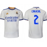 Men 2021-2022 Club Real Madrid home aaa version white 2 Soccer Jerseys