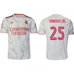 Men 2021-2022 Club Real Madrid home aaa version white 25 Adidas Soccer Jersey