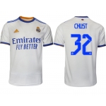 Men 2021-2022 Club Real Madrid home aaa version white 32 Soccer Jerseys