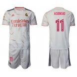 Men 2021-2022 Club Real Madrid home white 11 Adidas Soccer Jersey