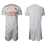 Men 2021-2022 Club Real Madrid home white blank Adidas Soccer Jersey