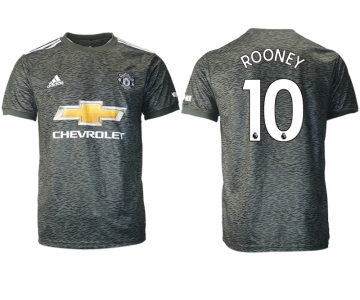 Men 2020-2021 club Manchester United away aaa version 10 black Soccer Jerseys1