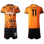 Men 2020-2021 club Juventus Second away 11 orange Soccer Jerseys