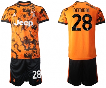 Men 2020-2021 club Juventus Second away 28 orange Soccer Jerseys