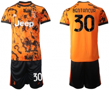 Men 2020-2021 club Juventus Second away 30 orange Soccer Jerseys