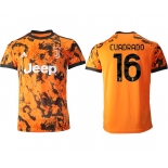 Men 2020-2021 club Juventus Second away aaa version 16 orange Soccer Jerseys