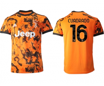 Men 2020-2021 club Juventus Second away aaa version 16 orange Soccer Jerseys