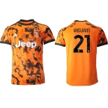 Men 2020-2021 club Juventus Second away aaa version 21 orange Soccer Jerseys