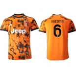 Men 2020-2021 club Juventus Second away aaa version 6 orange Soccer Jerseys