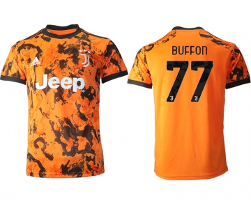 Men 2020-2021 club Juventus Second away aaa version 77 orange Soccer Jerseys