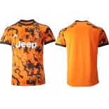 Men 2020-2021 club Juventus Second away aaa version blank orange Soccer Jerseys