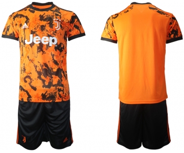 Men 2020-2021 club Juventus Second away blank orange Soccer Jerseys