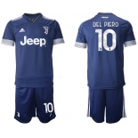 Men 2020-2021 club Juventus away 10 blue Soccer Jerseys1