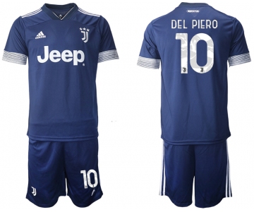 Men 2020-2021 club Juventus away 10 blue Soccer Jerseys1